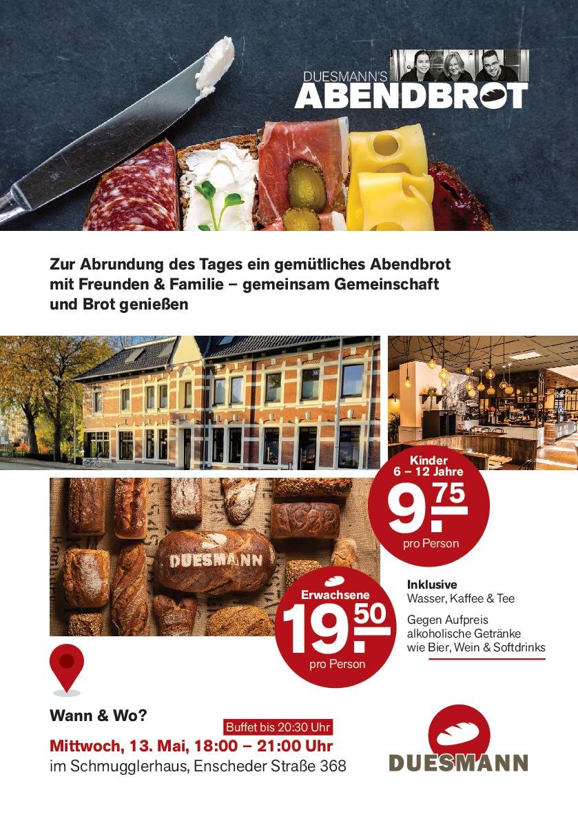 Abendbrot-Buffet im Schmugglerhaus