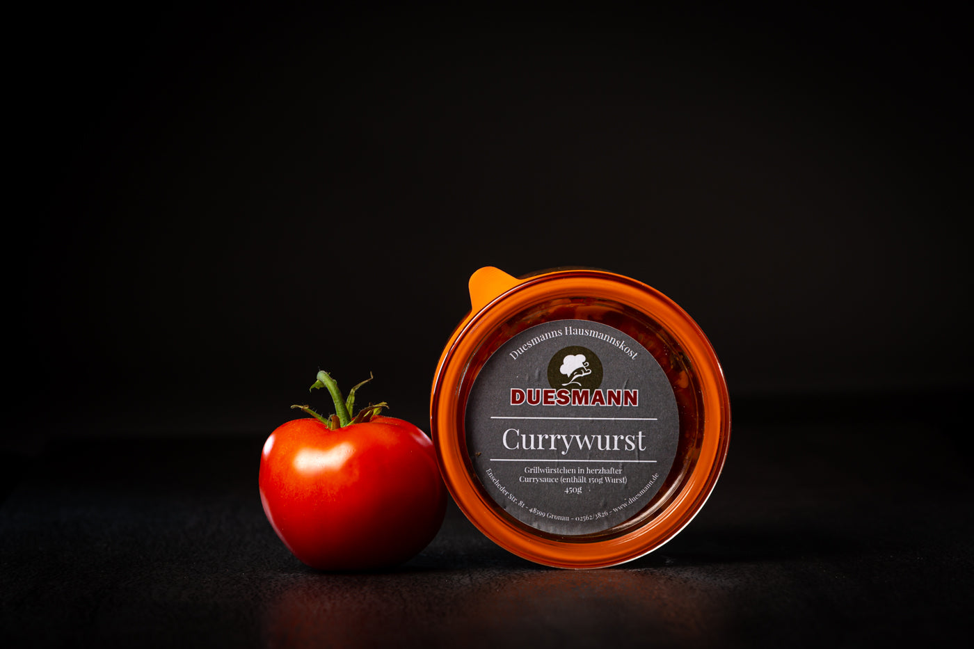 Currywurst im Weckglas