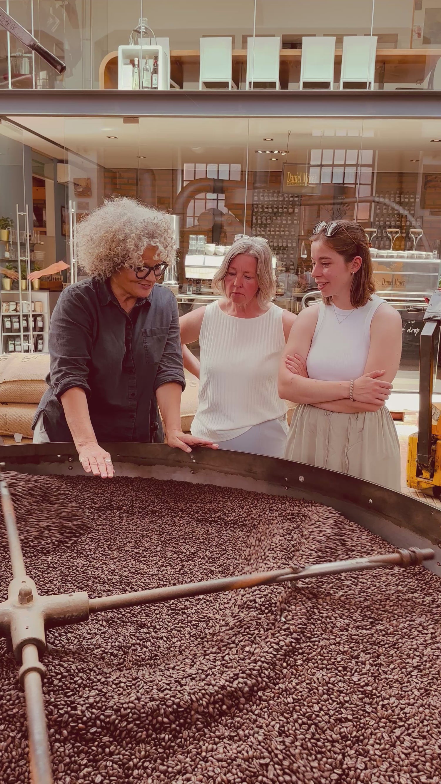 Kaffeebohnen Daniel Moser